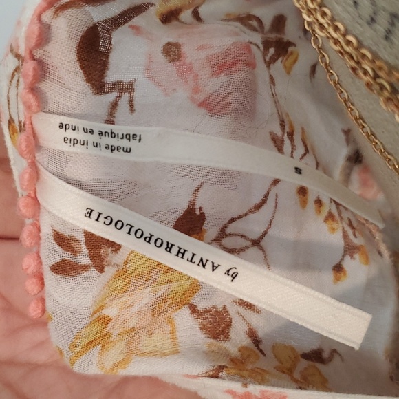 Anthropologie harmony lace peasant blouse - Picture 7 of 7